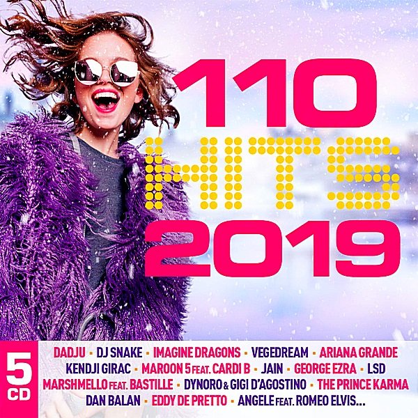 Постер к 110 Hits 2019 (2018)