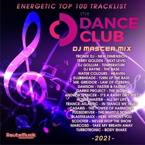 Постер к Dance Club Music: Top 100 Energetic (2021)