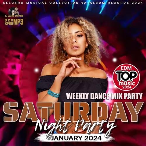 Постер к EDM Saturday Night Rarty (2024)